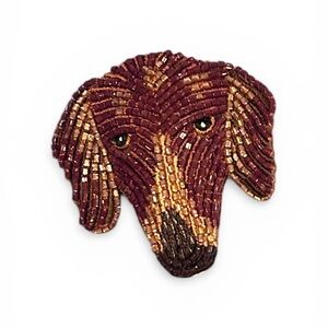 Mignonne Gavignan Dachshund Brooch